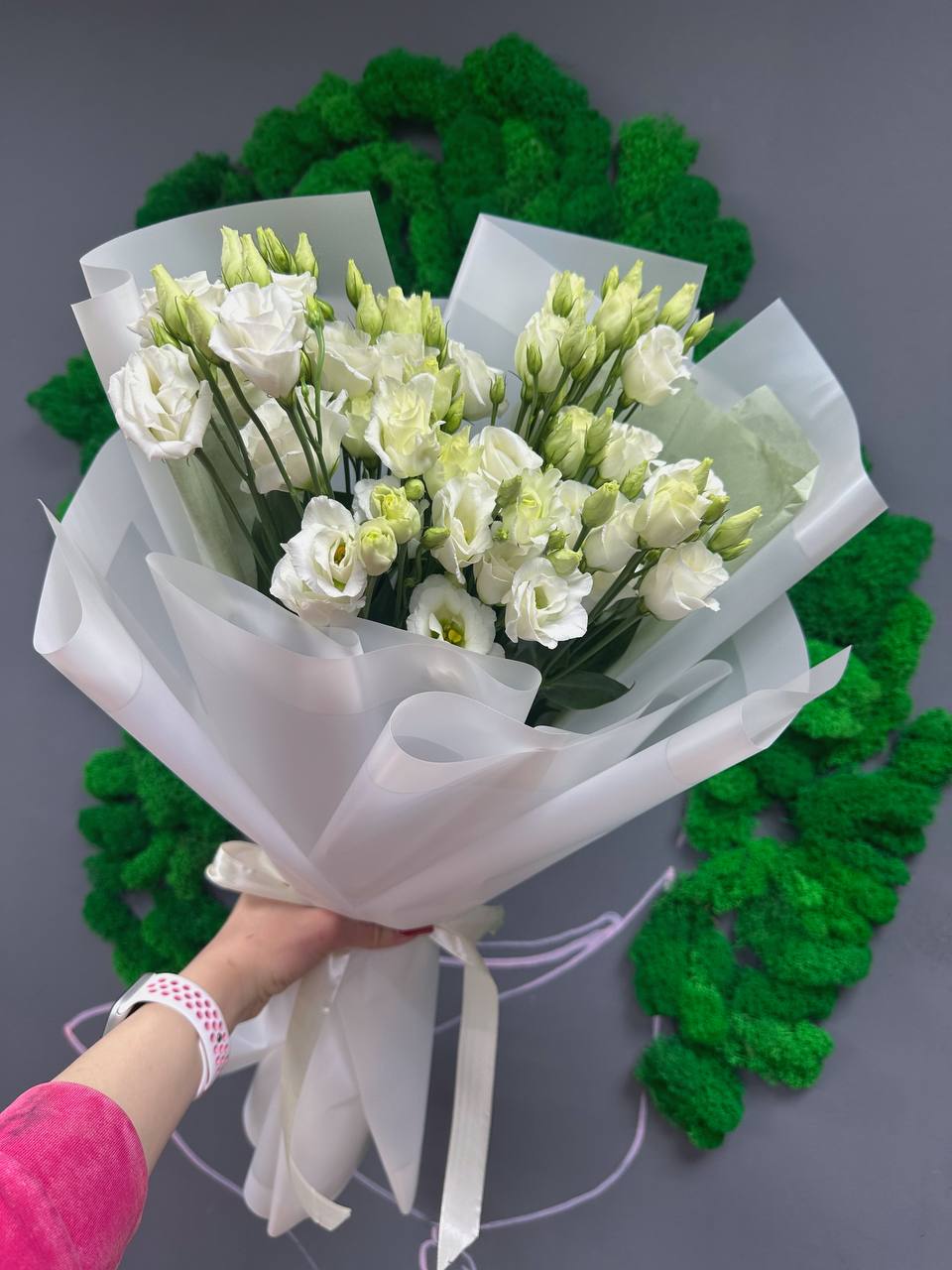 Букет из эустом