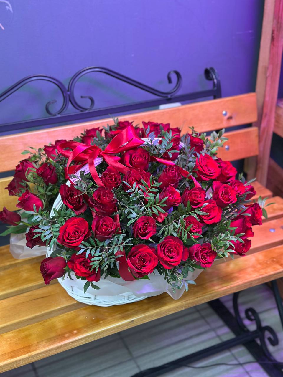 Композиция из роз